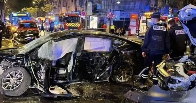 Paris Taxi Company Suspends Model 3 Fleet After Crash Kills One And Injures 20